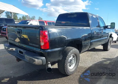 2006 Chevrolet Silverado 2500Hd Lt2 из США, поврежденный, VIN 1GCHC23206F112693
